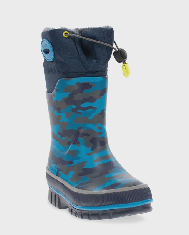 Camo Frost Neoprene Cold Weather Boot - Navy
