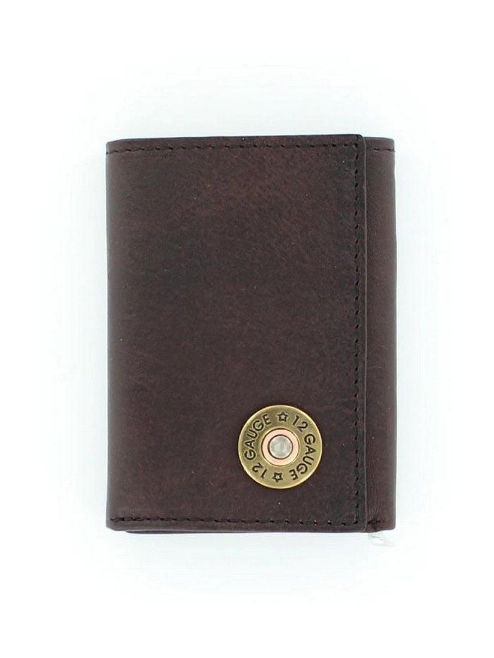 Nocona Men&#39;s Tri-fold 12 Gauge Shell Wallet
