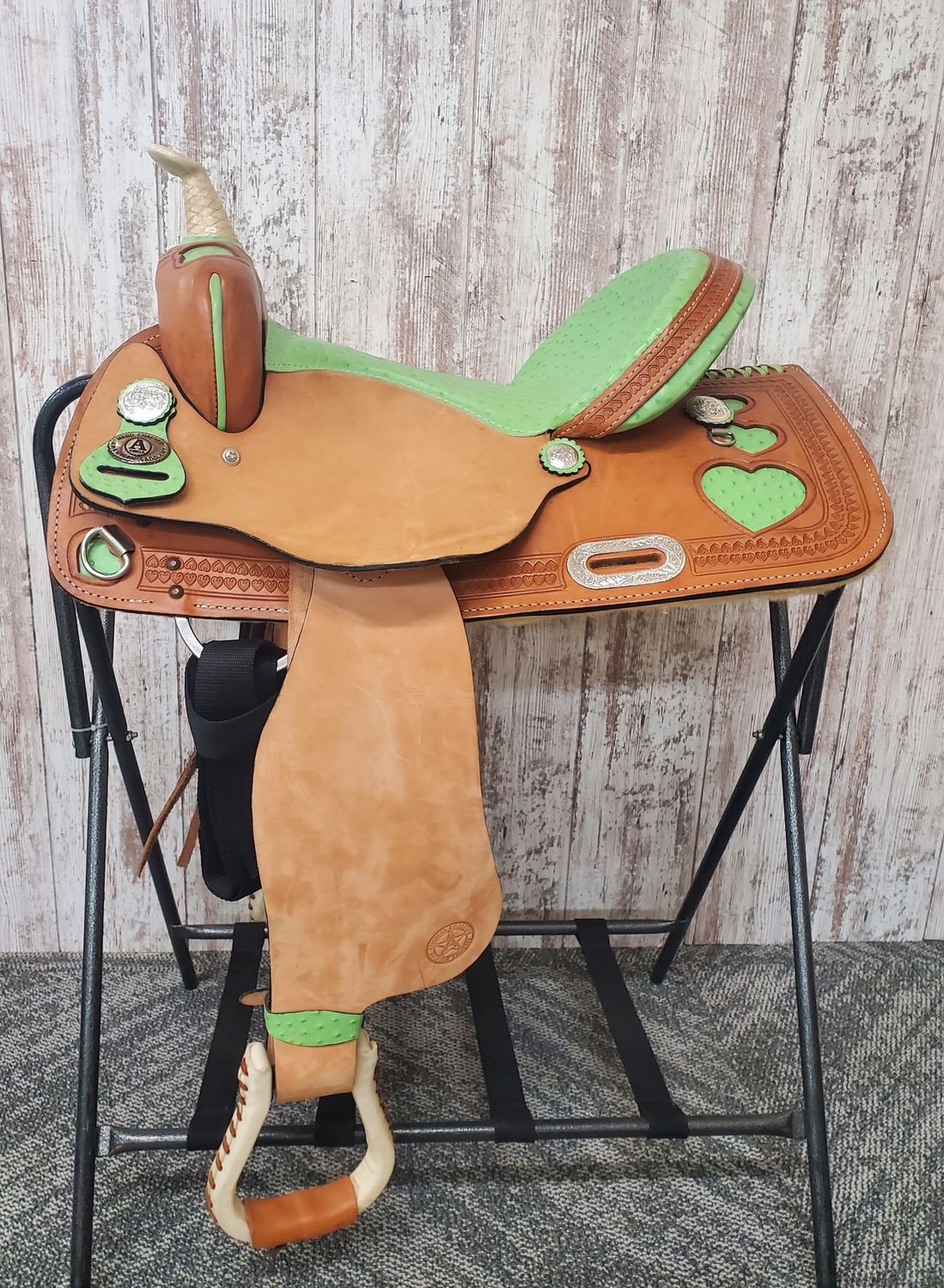 JBW 15&quot; American Saddlery Barrel Saddle
