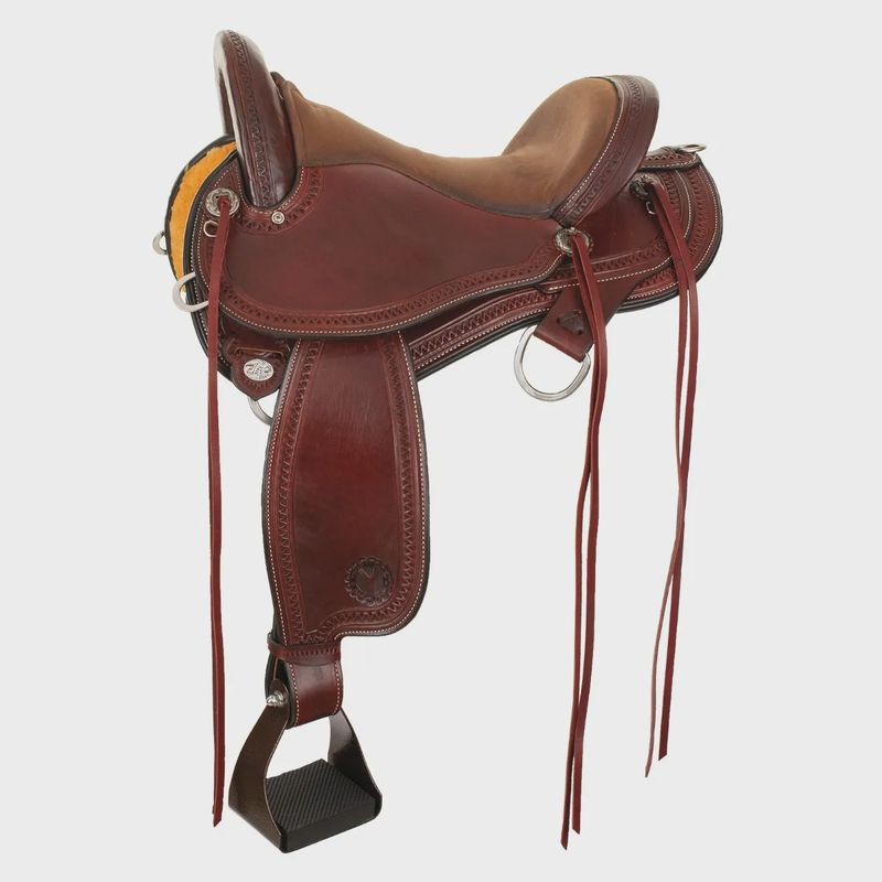 JBW 16&quot; Reg Circle Y Grey Forest Endurance Trail Saddle