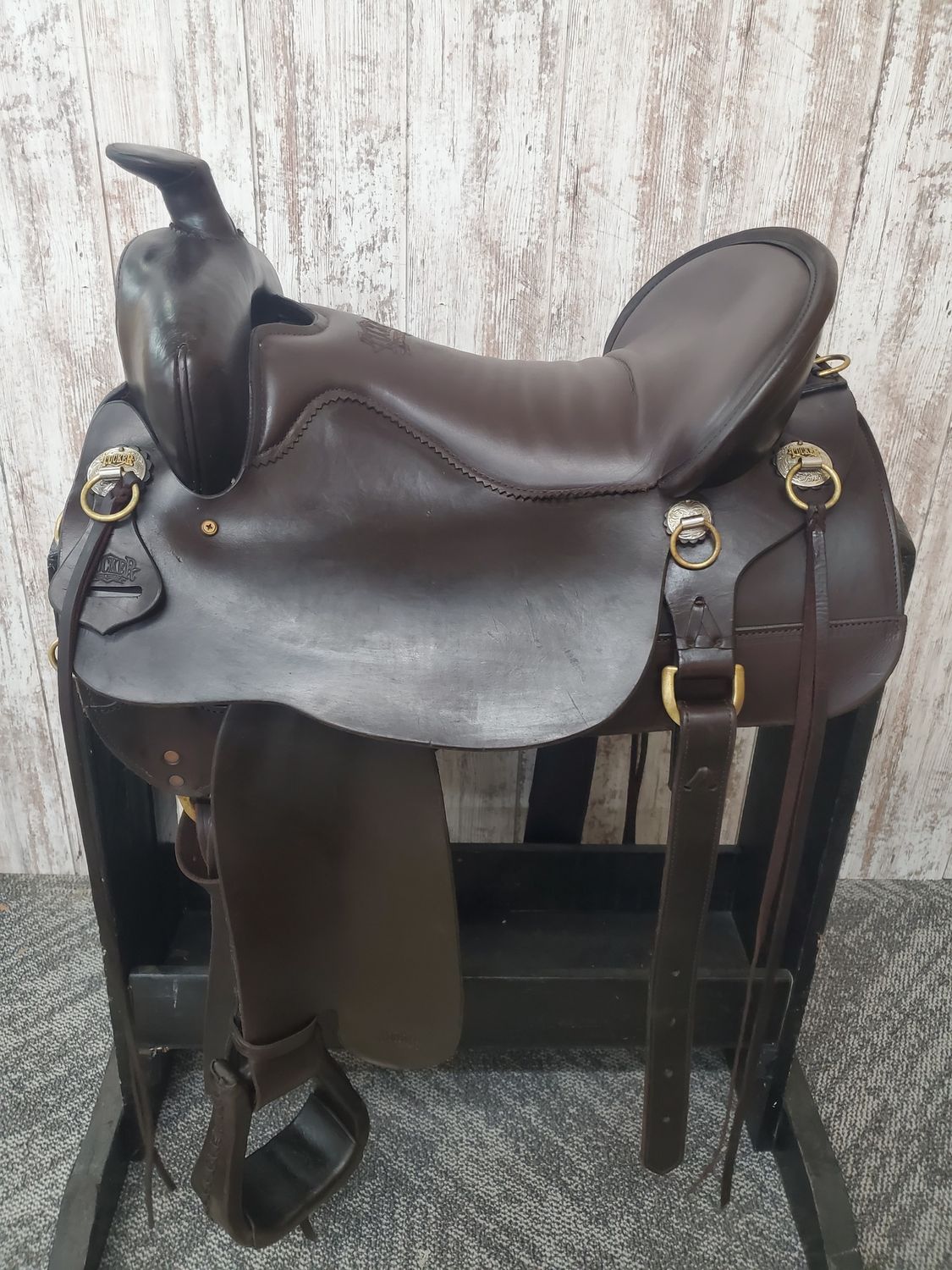 JBW Used 17.5&quot; Tucker Big Bend Classic Trail Saddle
