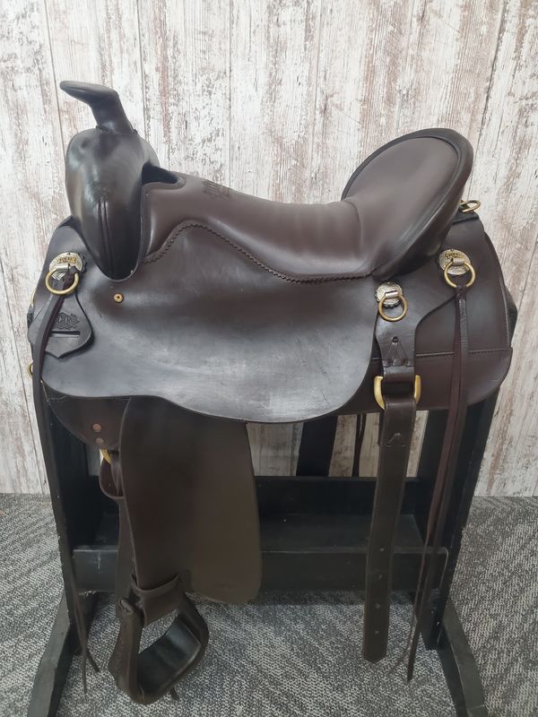 JBW Used 17.5&quot; Tucker Big Bend Classic Trail Saddle