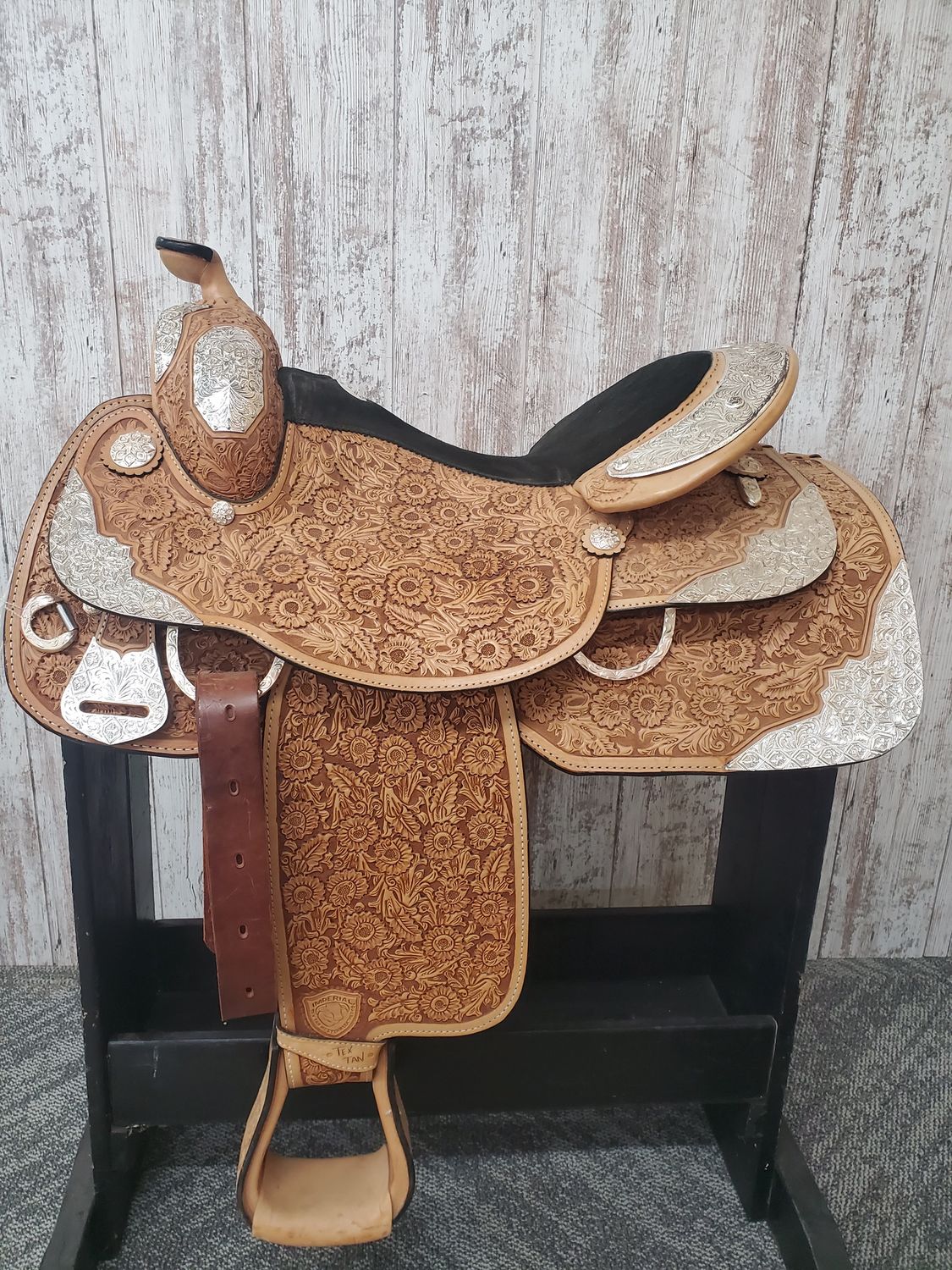 JBW 16&quot; Reg Fit Tex Tan Show Saddle