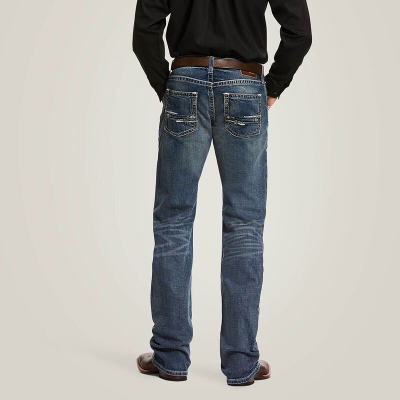 The Adkins - Ariat M5 Slim Stretch Stackable Straight Leg Mens Jean