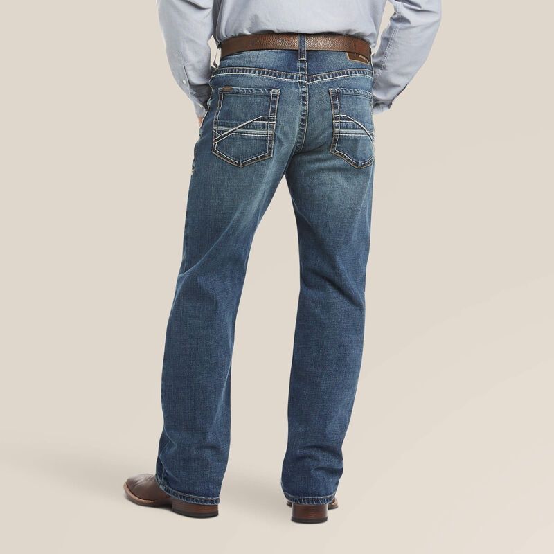 The Preston - Men&#39;s Ariat M4 Low Rise Stretch Boot Cut Jean