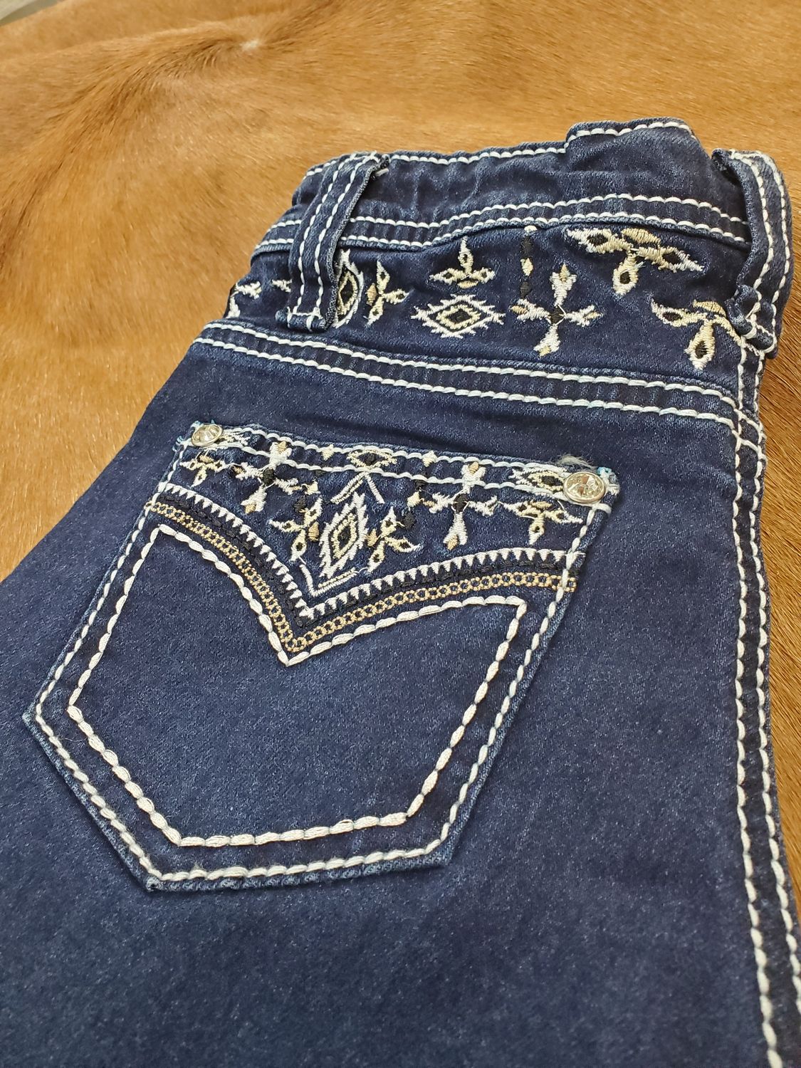 Brushed Aztec Jean