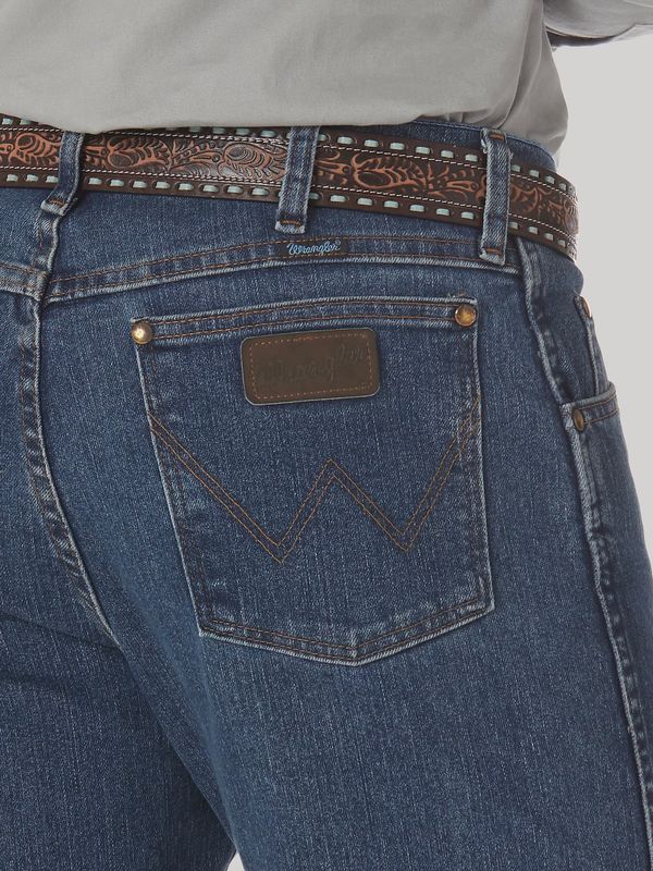 Wrangler Cowboy Cut Advanced Comfort Wicking Regular Fit Jean in Vintage Stone