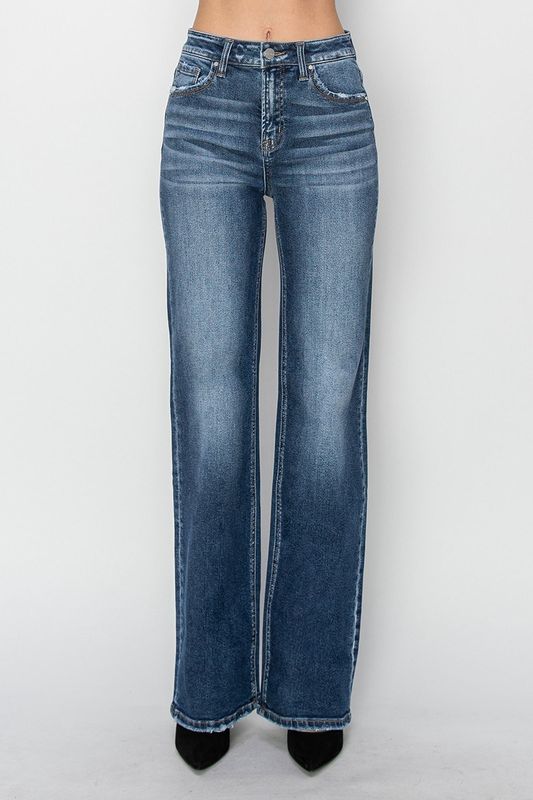 High-Rise Straight Jean