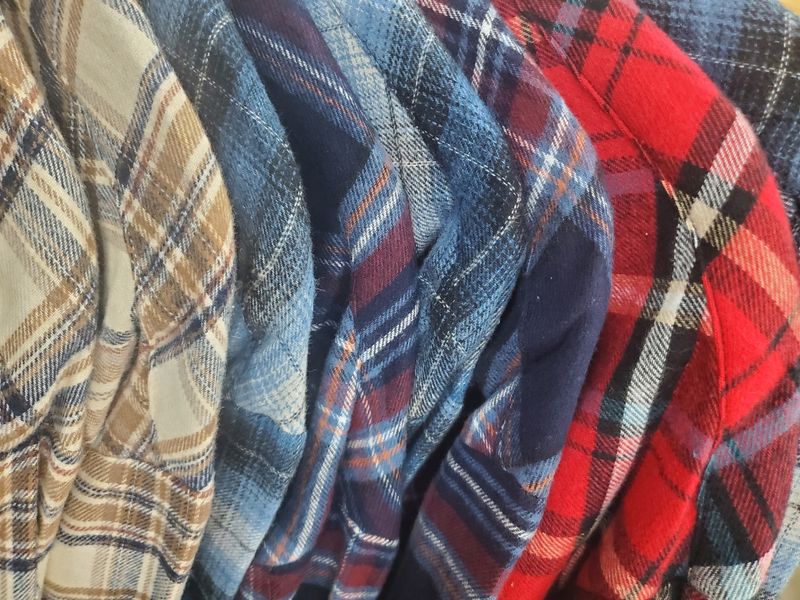 Western Plaid Flannel-Assorted Colors