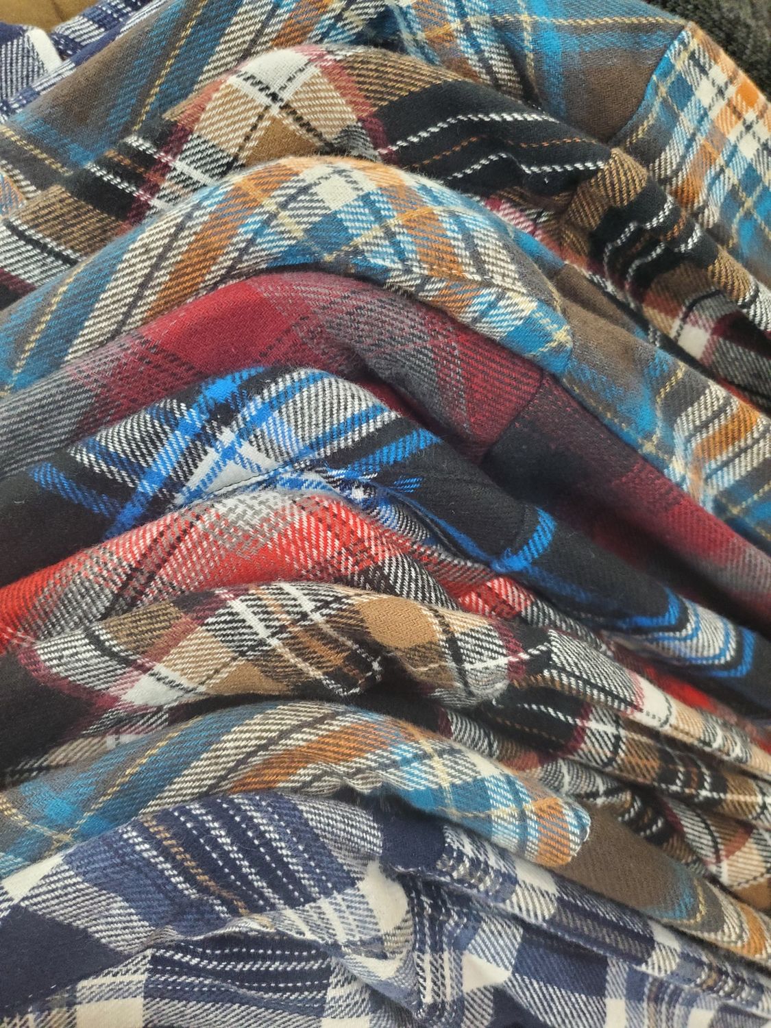 The Brawny Flannel-Assorted Colors!