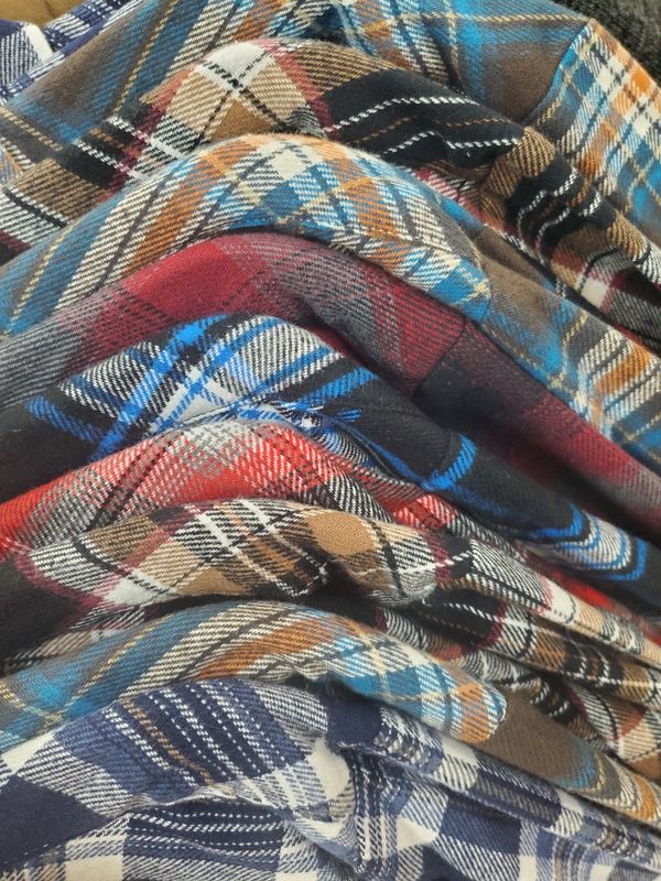 The Brawny Flannel-Assorted Colors!
