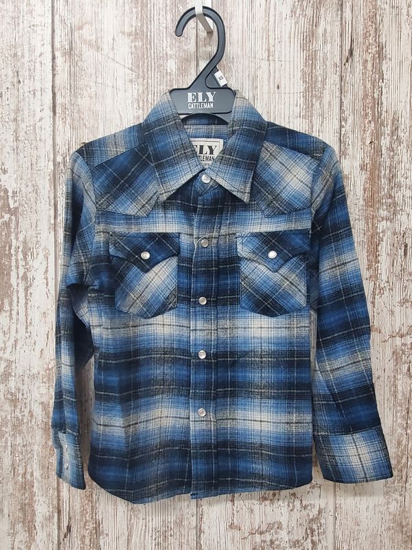 Lil Brawny Flannel-Assorted Colors
