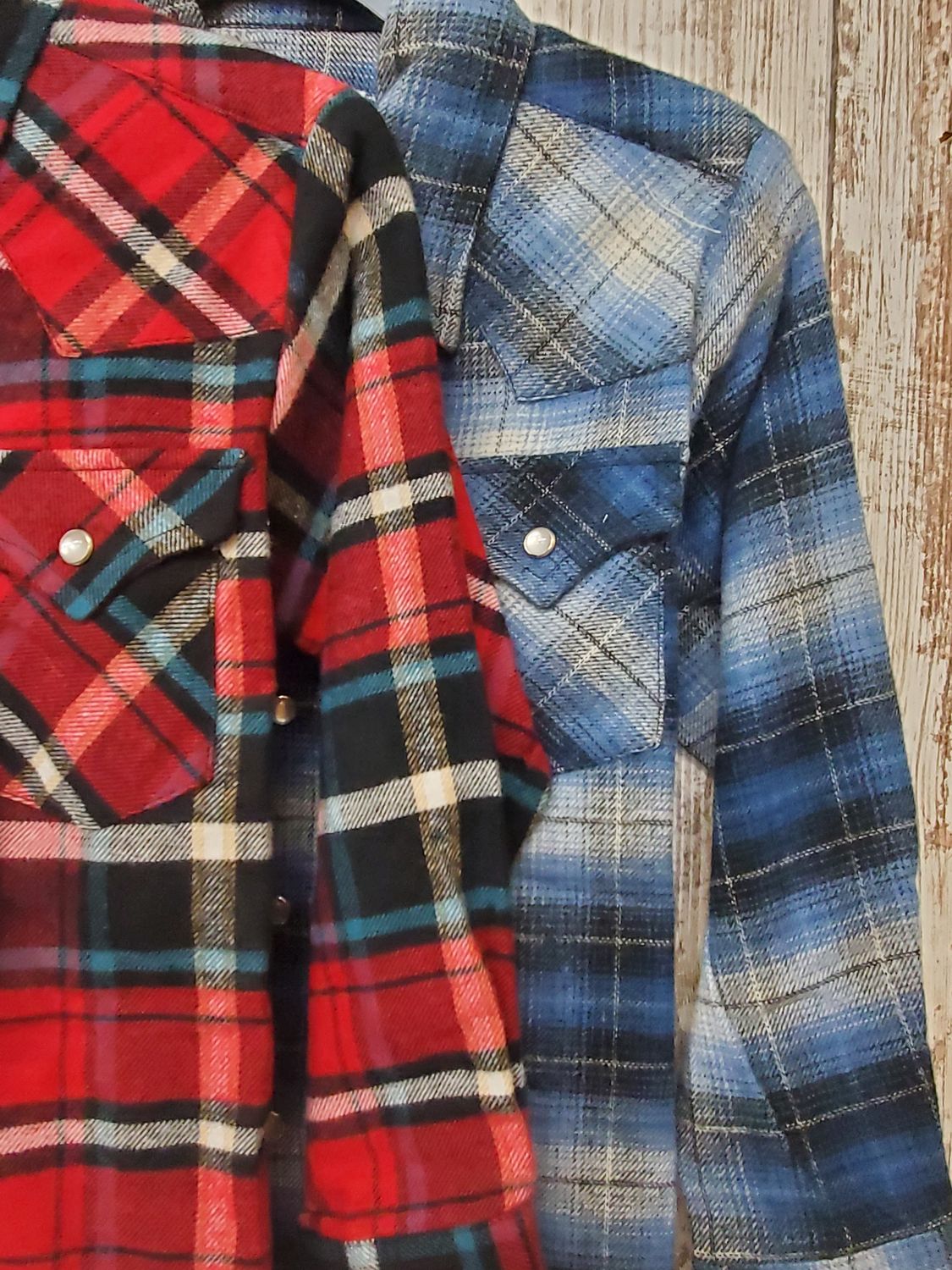 Lil Brawny Flannel-Assorted Colors