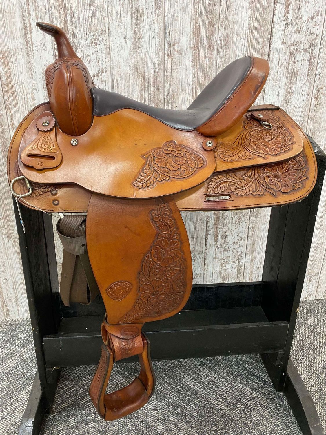 Used 15&quot; Tex Tan Saddle