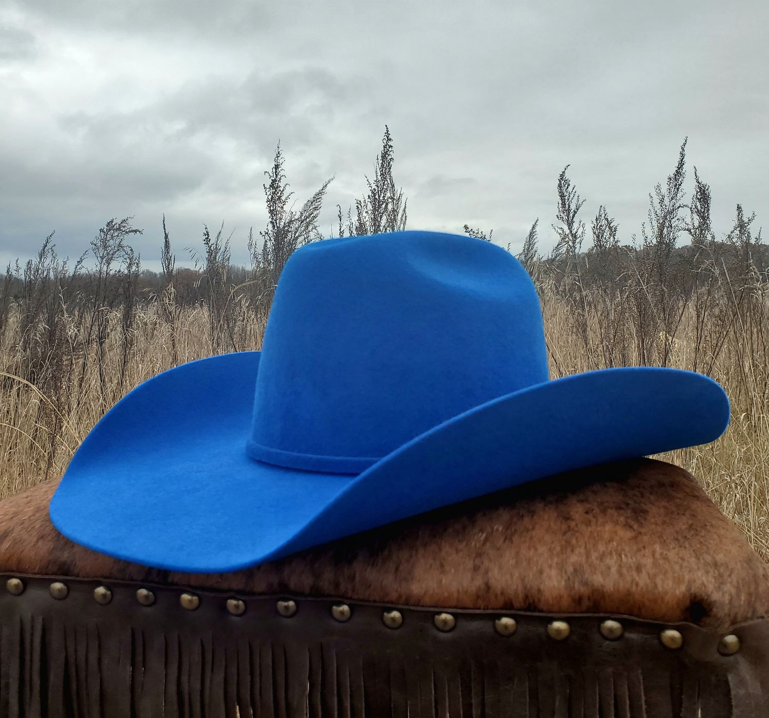 &quot;The Mesa&quot; Royal Blue PW WP Cowboy Hat