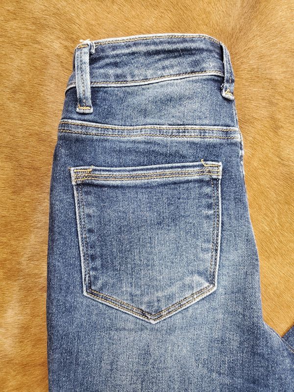 High Rise Basic Ankle Skinny Jeans