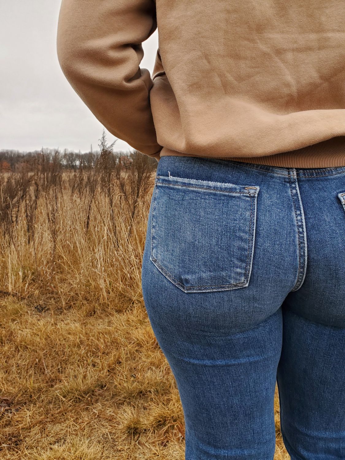High Rise Straight Jeans