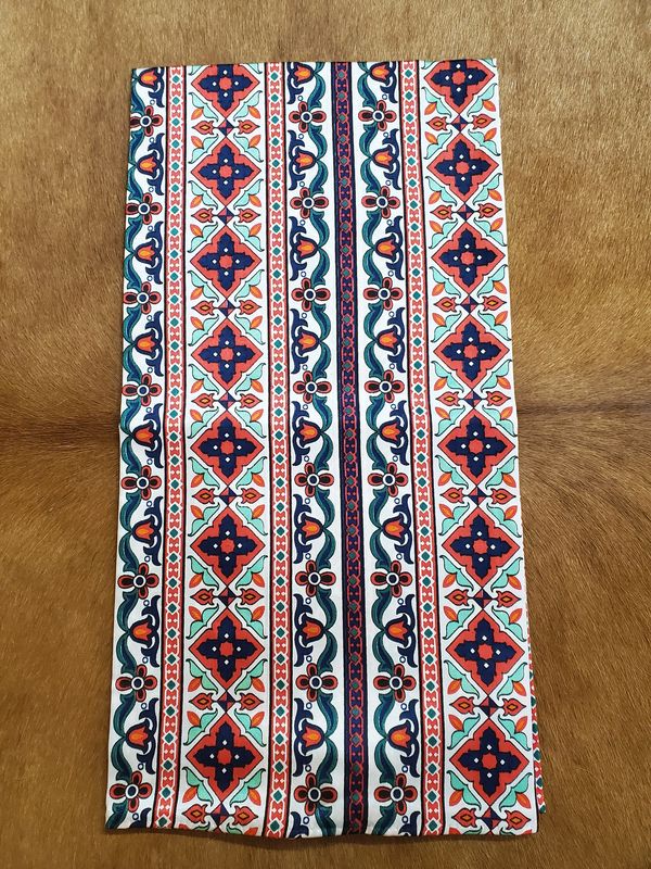 Wild Rag 33x33 Vintage Floral Red