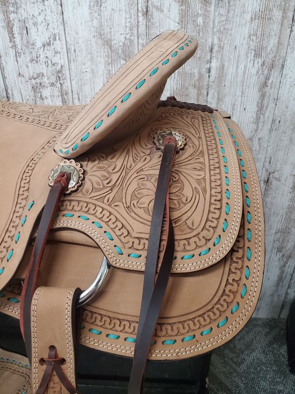 17" Wide Bar Ranch Trail Saddle