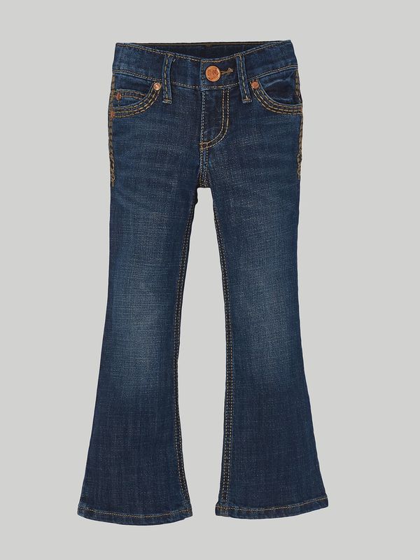 Girl's Wrangler® Premium Patch® Jean (4-18) in Denver