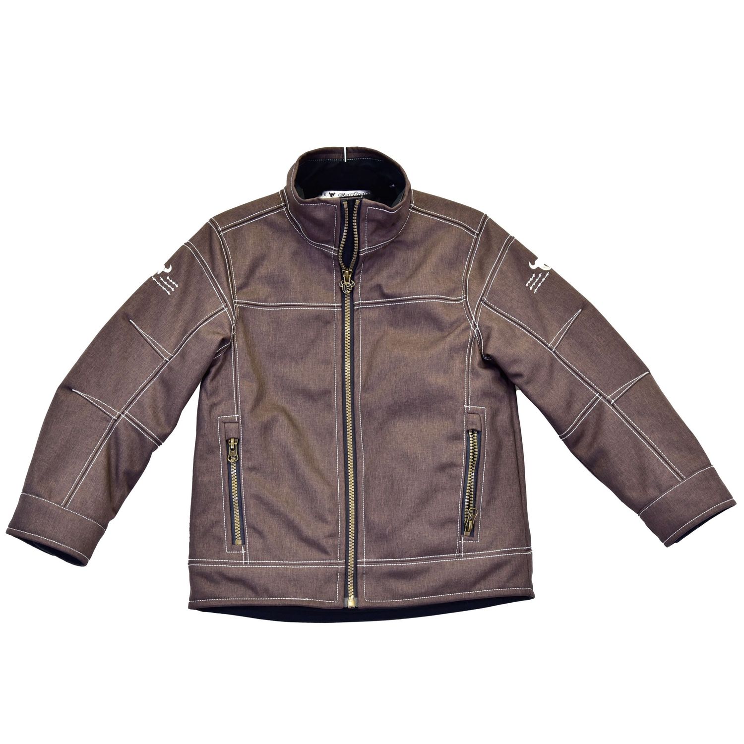 Triple Barb CH Dark Chocolate Tech Jacket