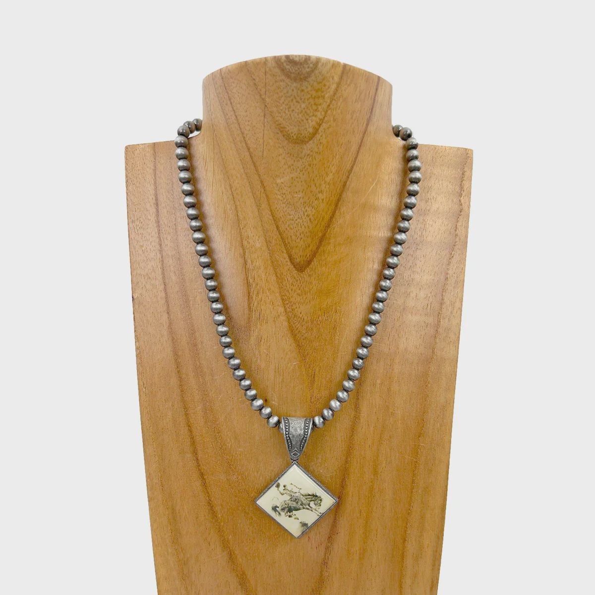 Western Bronc Necklace