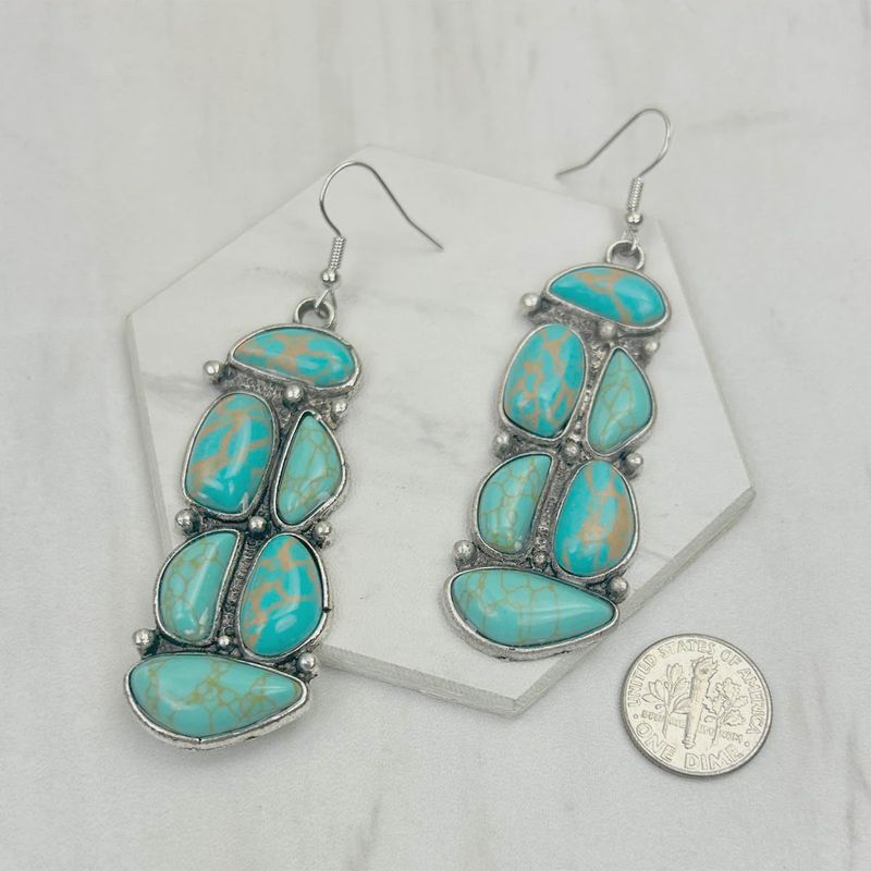 Shimmering Desert Earrings