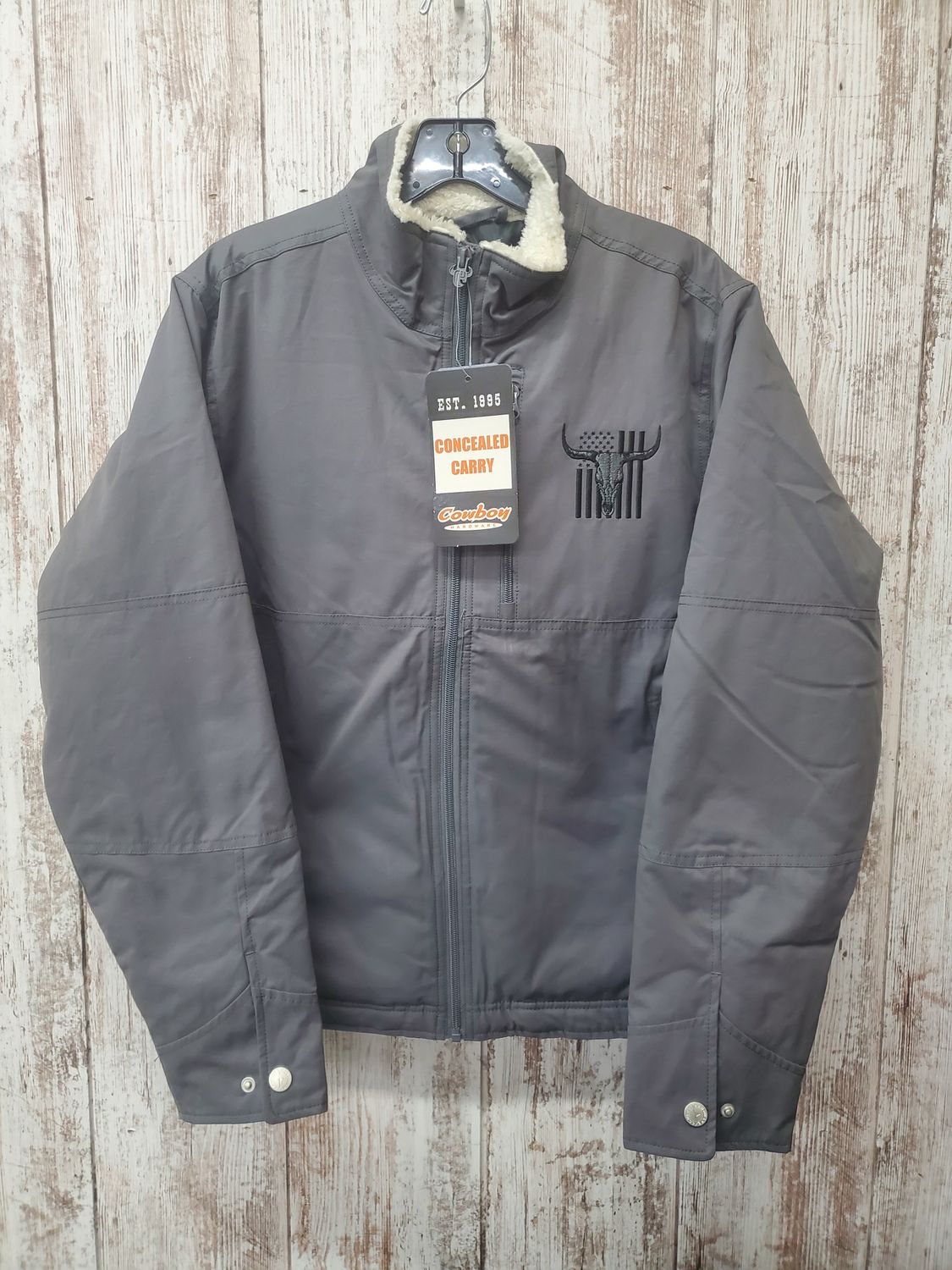Skull Flag Heavy Twill Conceal Carry Jacket