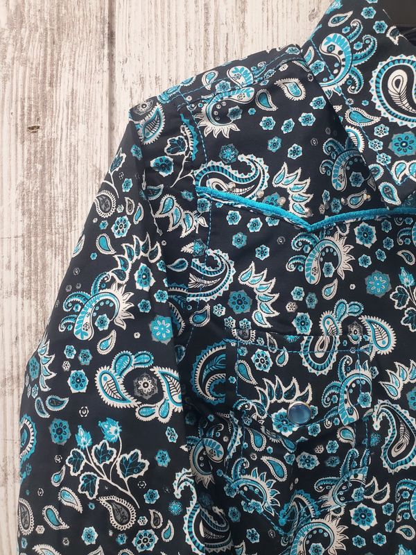Pretty In Paisley LS Western Shirt
