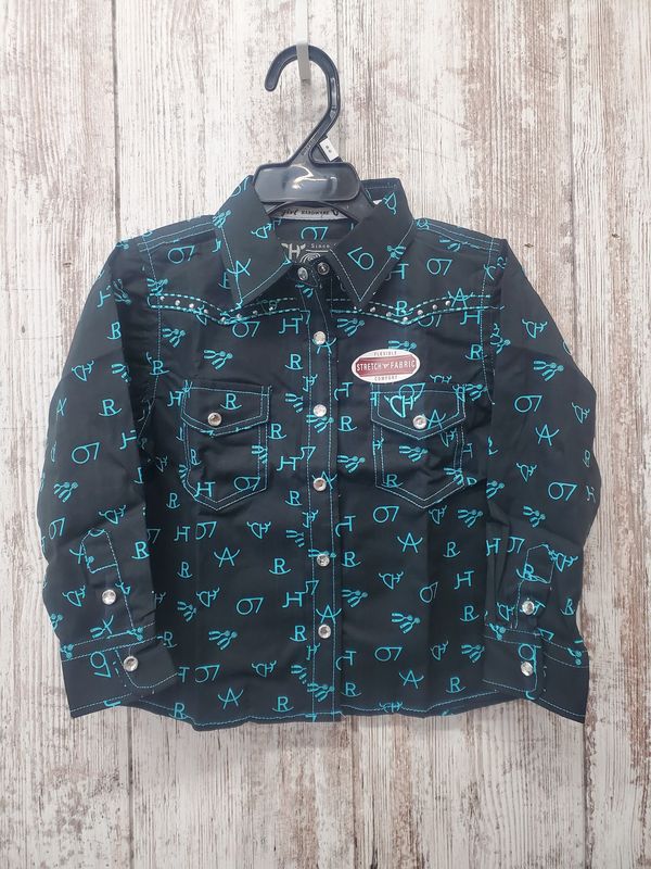 Branding Irons LS Cowgirl Western Shirt