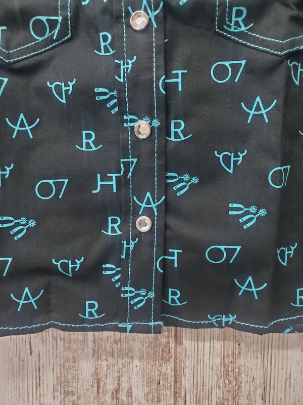 Branding Irons LS Cowgirl Western Shirt