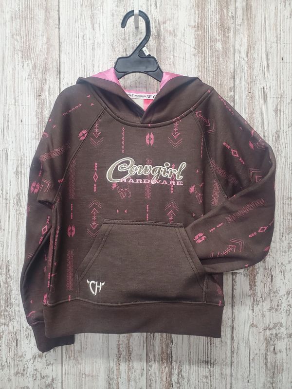 Aztec Horse Ragan Fleece Hoodie
