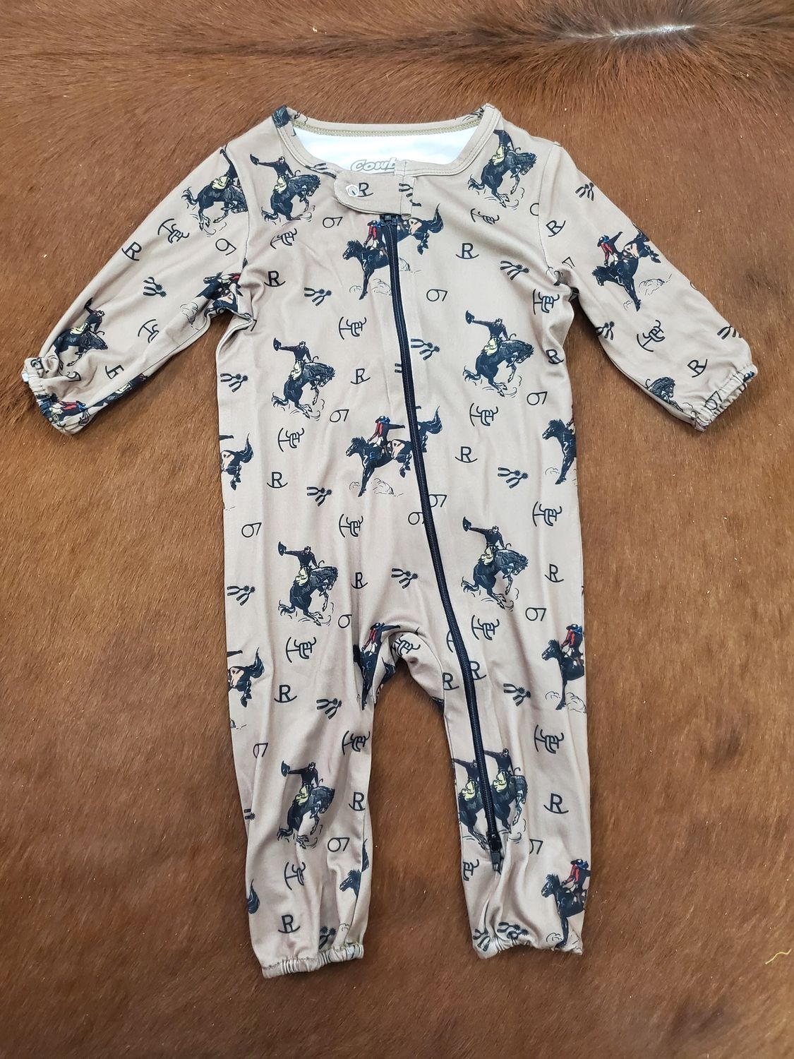 Vintage Bronc Romper