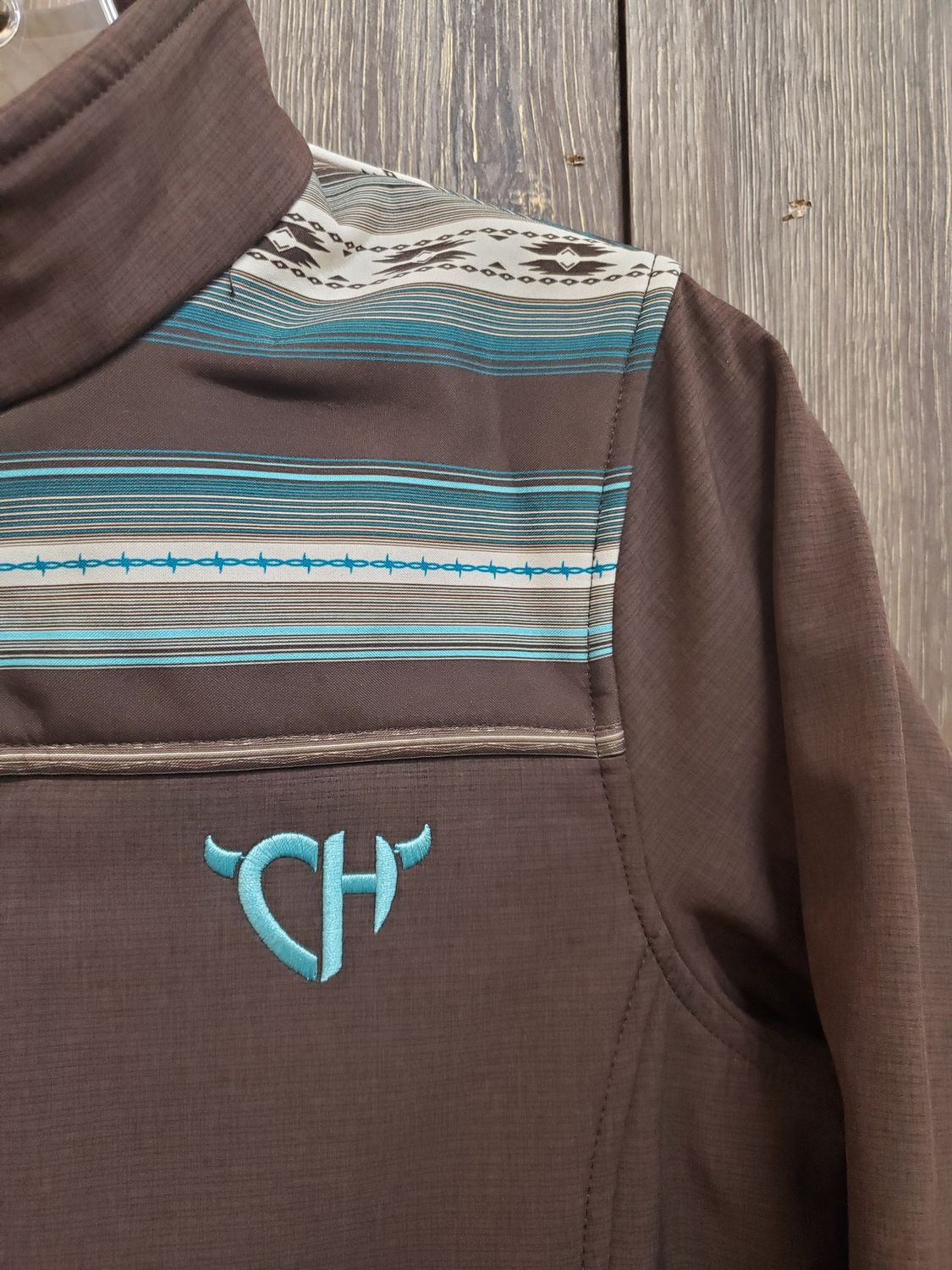 Striped Aztec Long Sleeve Shirt