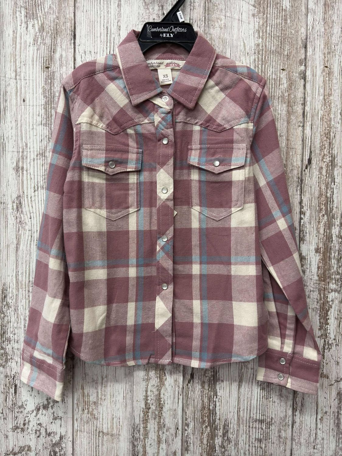 Girls Flannel with Western Yokes