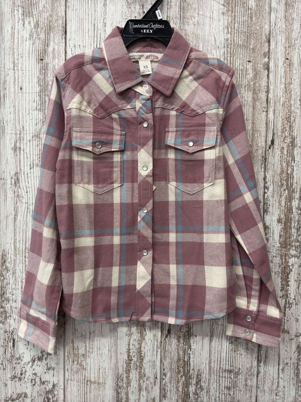 Girls Flannel with Western Yokes