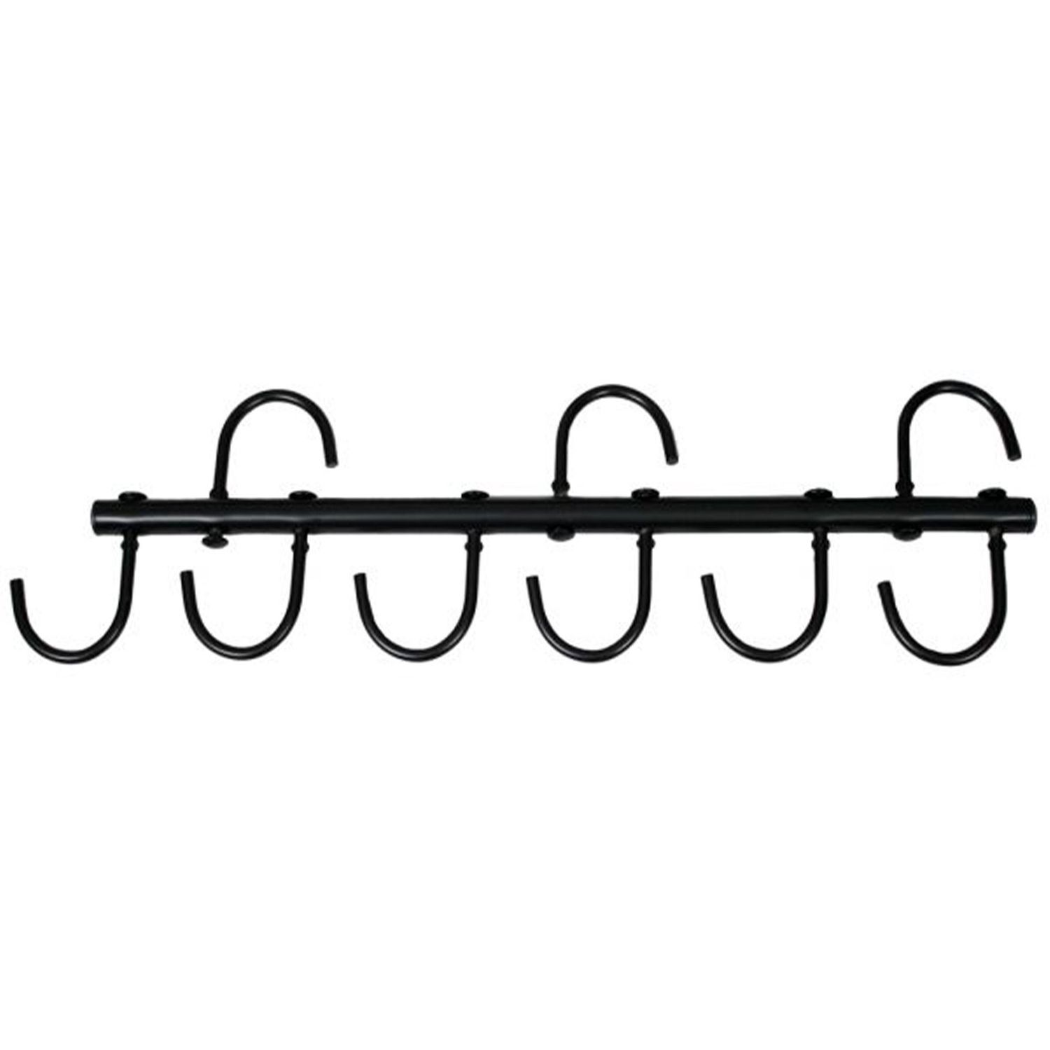 6 Hook Swivel Tack Bar