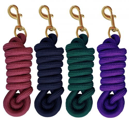 Nylon Lead Rope With Brass Snap