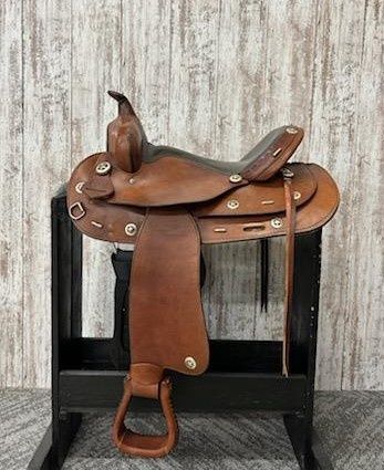 JBW Used 16&quot; Wide Bar H&amp;H Trail Saddle