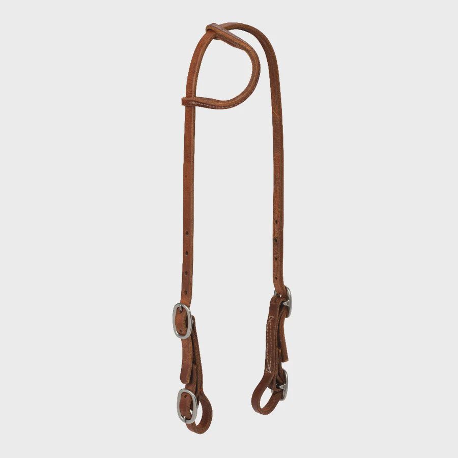 ProTack® Sliding Ear Headstall with Buckle Bit Ends