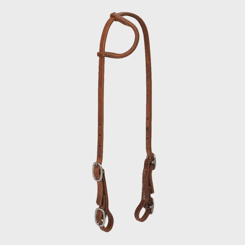 ProTack® Sliding Ear Headstall with Buckle Bit Ends