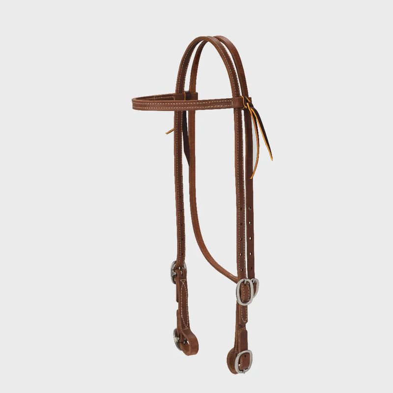 ProTack® Browband Headstall with Buckle Bit Ends
