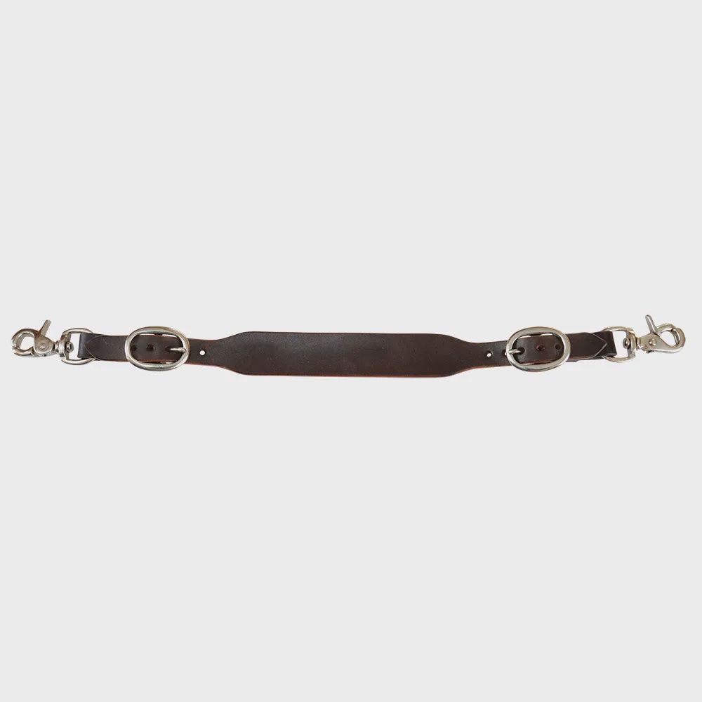 Smooth Leather Wither Strap, Color: Walnut