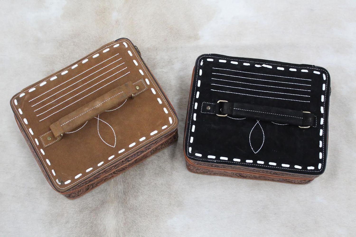Boot Stitch Make Up Box
