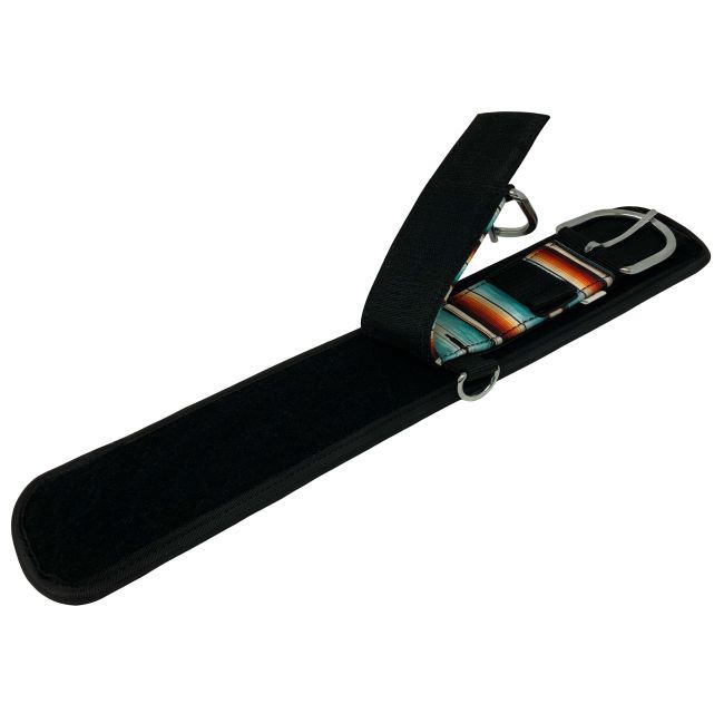 Teal Serape Pony Neoprene Cinch