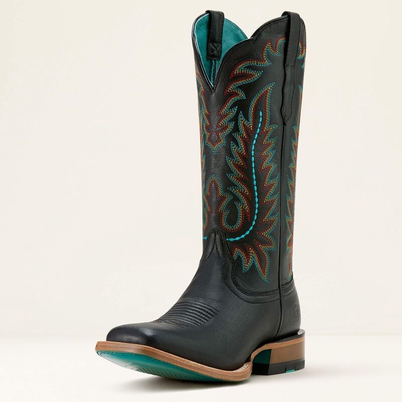 Frontier Tilly Western Boot-OBSIDIAN