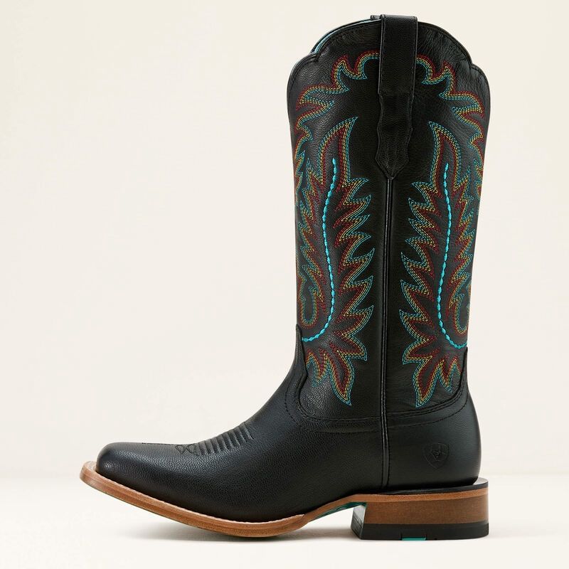 Frontier Tilly Western Boot-OBSIDIAN