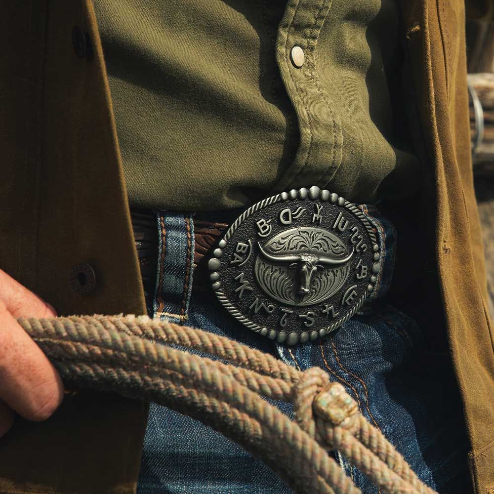 Branded Legacy Longhorn Buckle