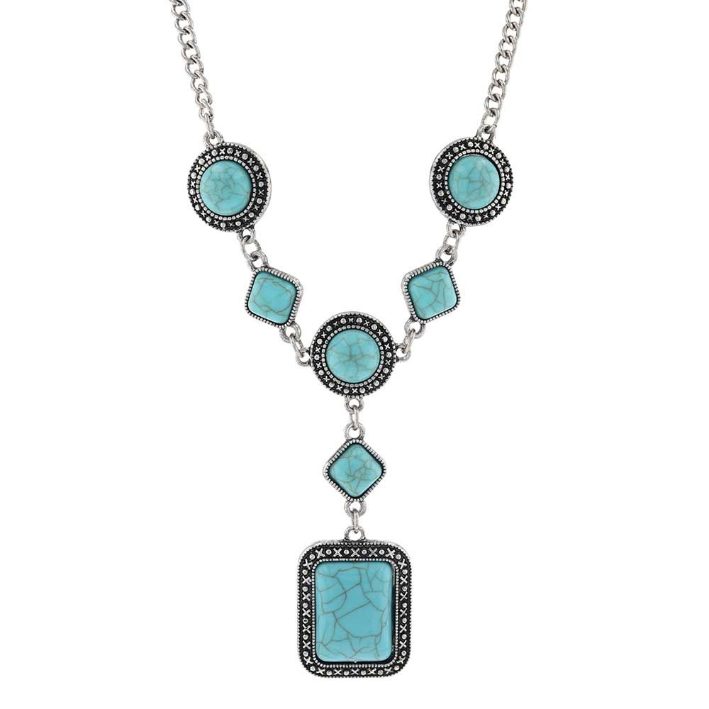 Turquoise Dimension Attitude Necklace