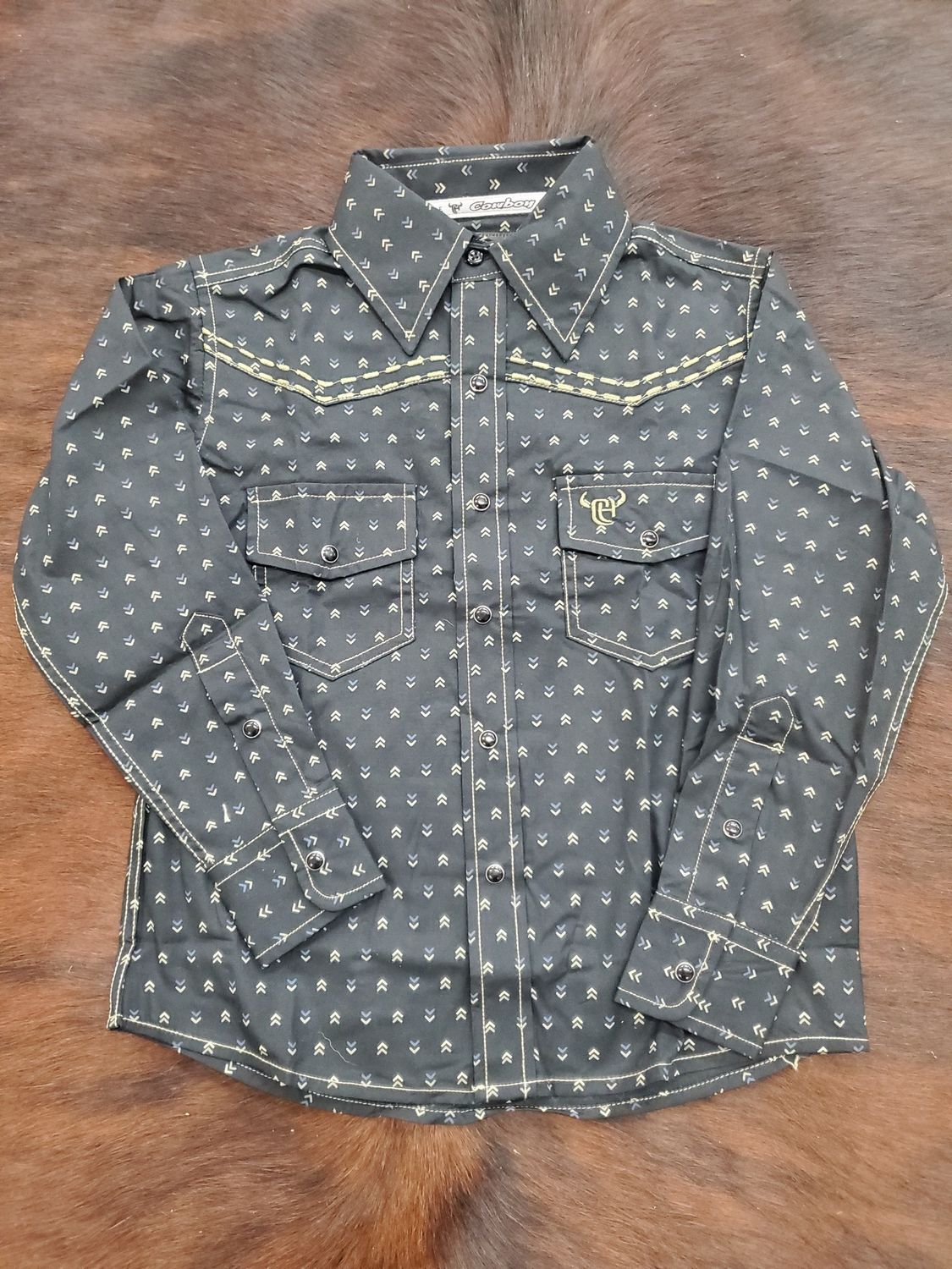 Muted Chevrons LS Snap